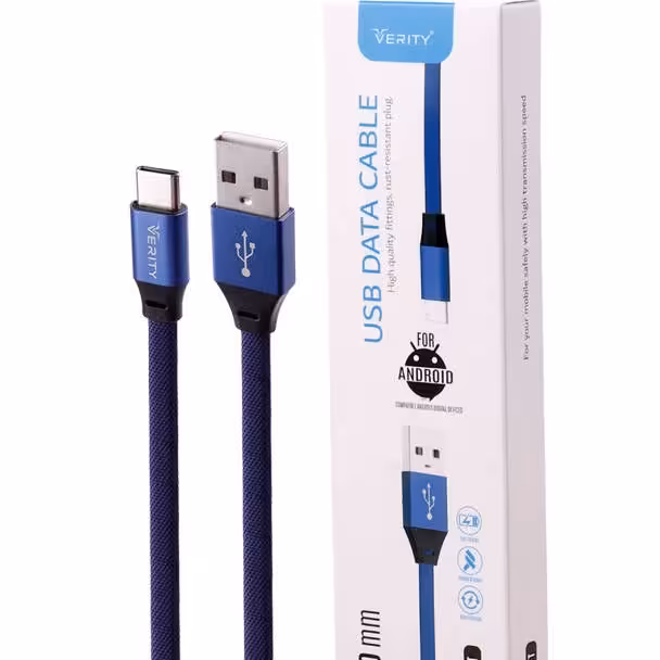 کابل شارژ  فست تایپ سی وریتی 3111 تی  type c