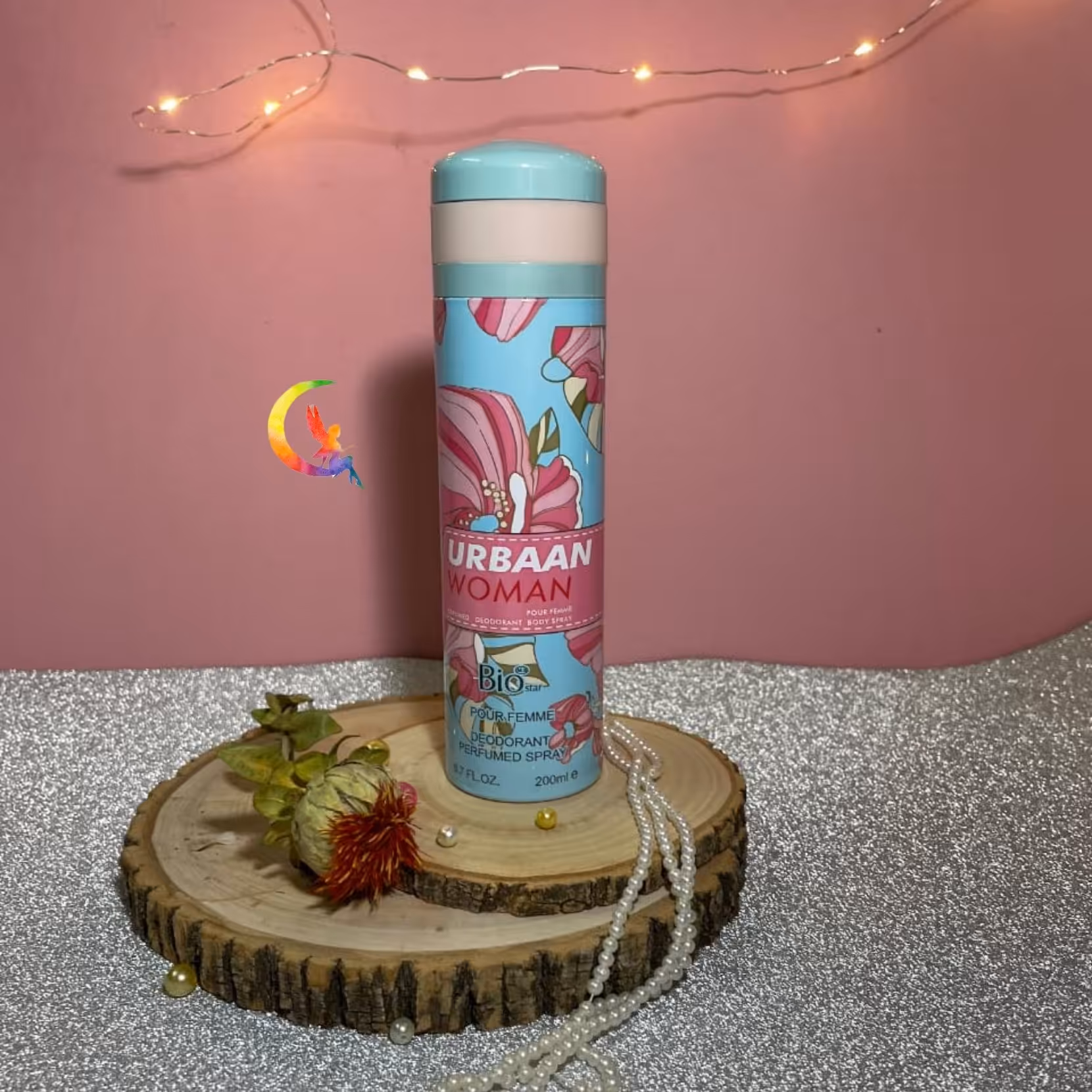 اسپری بدن زنانه بیو استار مدل URBAAN حجم 200 میلی لیتر