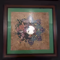 تابلو تذهیب و نقاشی 