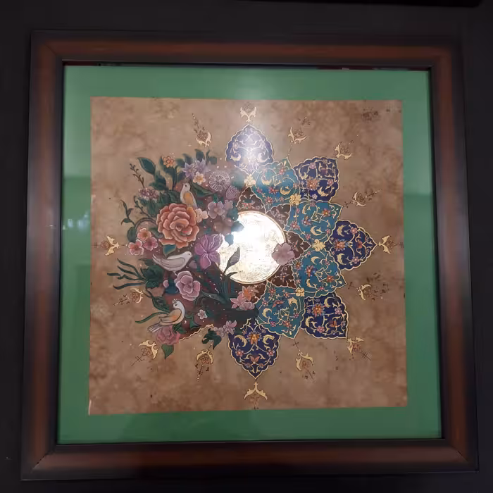 تابلو تذهیب و نقاشی 