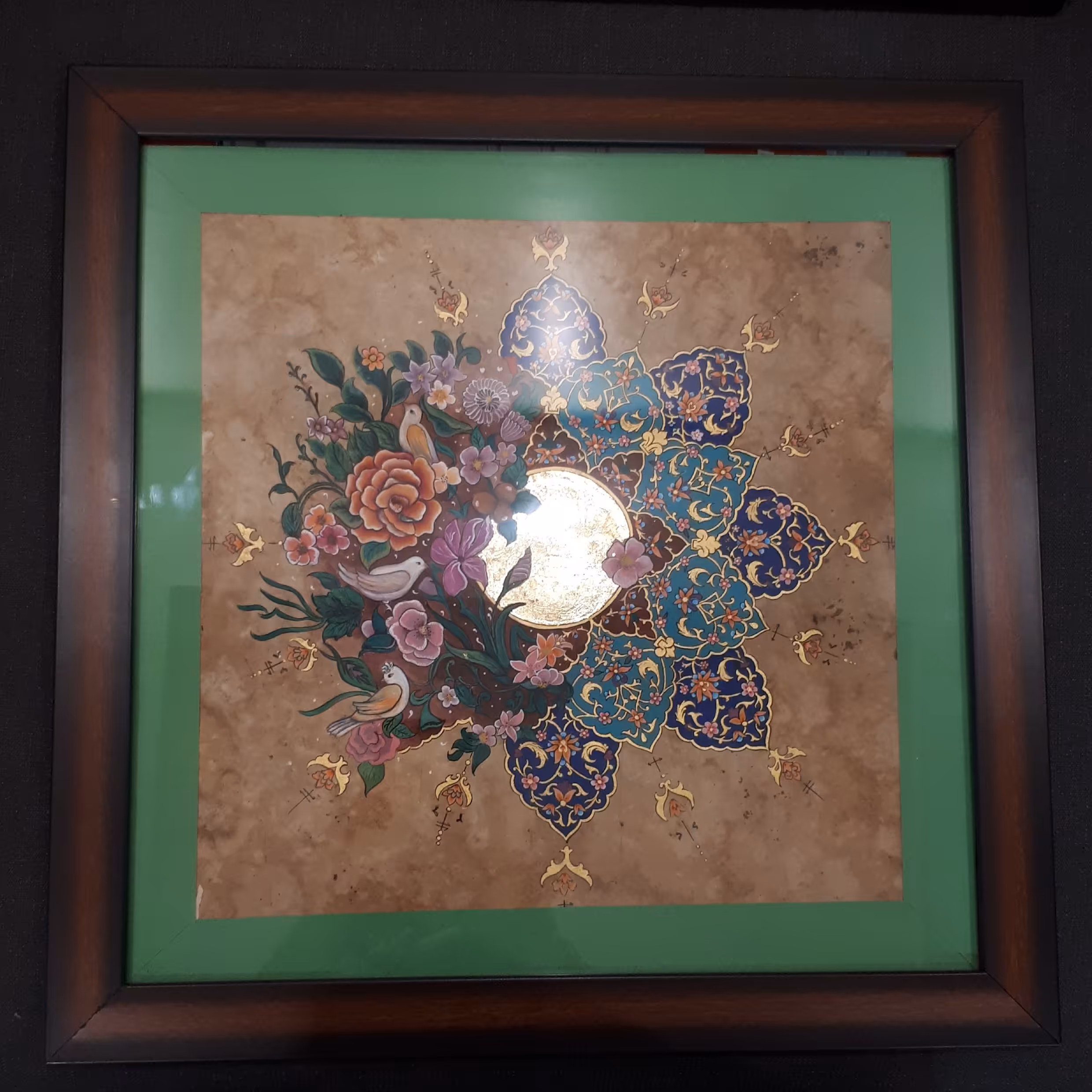 تابلو تذهیب و نقاشی