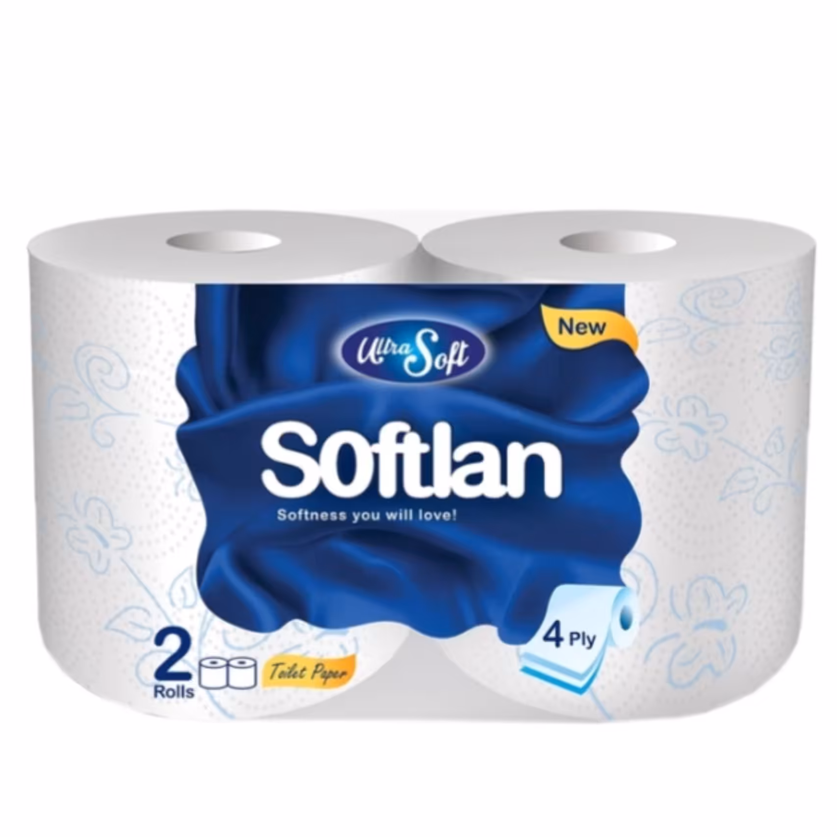 پک دستمال توالت سافتلن 12رول 