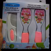 ست شانه و برس نوزاد