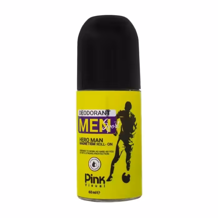 مام رول ضد تعریق پینک مدل  Heroحجم 60 میلی لیتر
