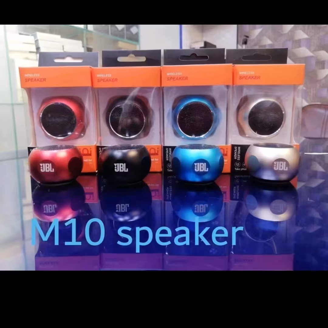  اسپیکر مینی   جی بی ال مدل M10 JbL  رم خور و بلوتوت دار با رنگ بندی خاص و بدنه متال 