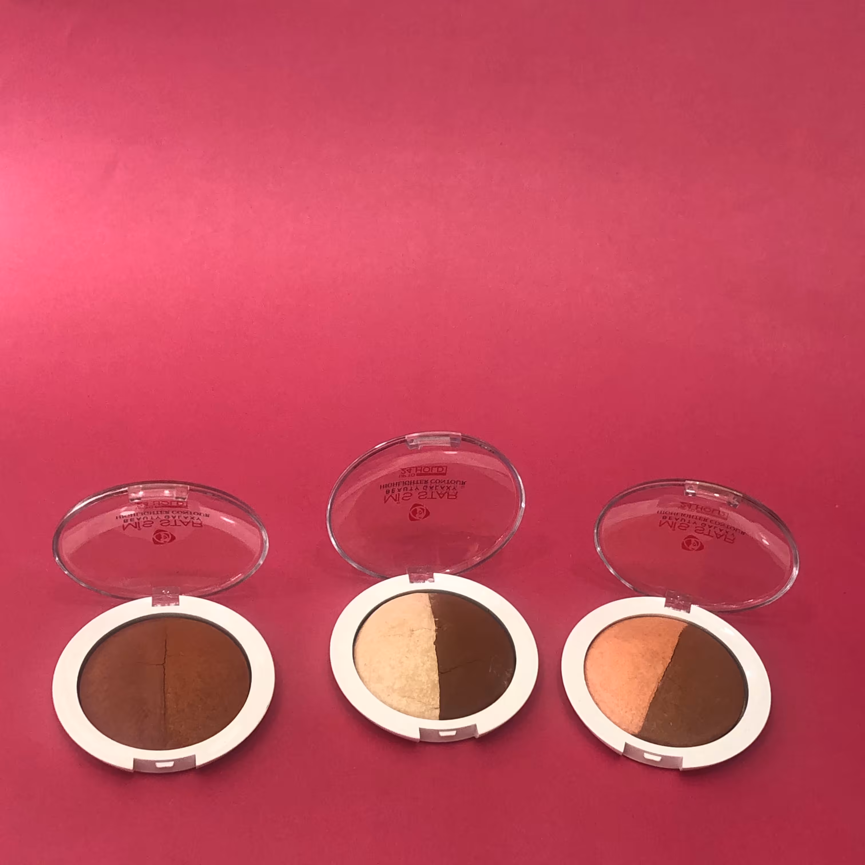 هایلایتر و کانتور پودری میس استار