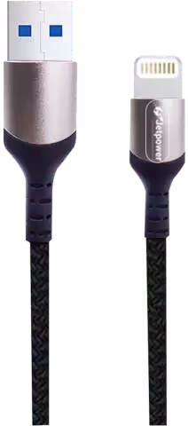 کابل شارژ 1 متری USB به LIGHTNING جت پاور