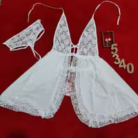 لباس خواب پشت باز و جلو باز 4U کد 5340