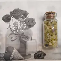 بطری سنگ طبیعی لیموکوارتز   ،سنگ معدنی ،تزیینی،ماه تولد سیترین طبیعی 