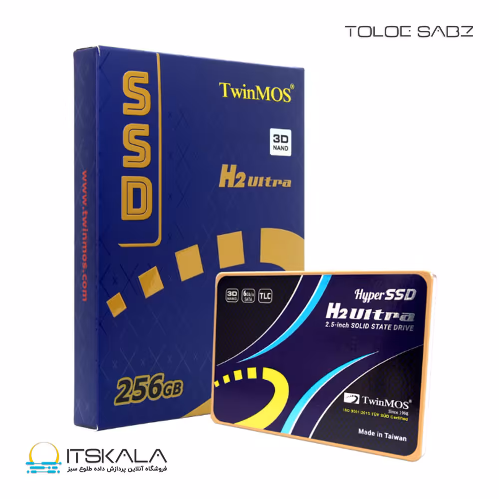 قیمت و خرید حافظه SSD اینترنال مدل TwinMOS Hyper SSD H2 Ultra ظرفیت 256 گیگابایت | ITSKALA