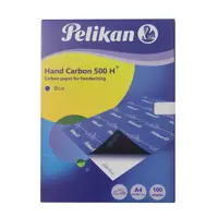 کاغذ کاربن پلیکان سایز A4 مدل 500 H بسته 100 عددی