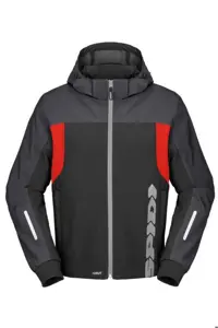 کاپشن موتورسوار قرمز مردانه موتور ژاکت Hoodie H2Out Ii سیاه اسپیدی Spidi