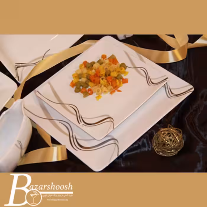 سرویس چینی غذاخوری 133پارچه تقدیس طرح هاوانا 18نفره فلت