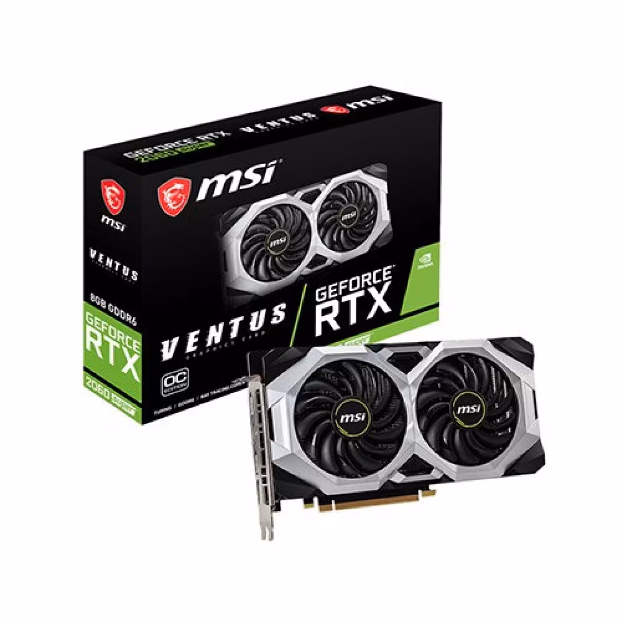 کارت گرافیک ام اس آی مدل GeForce RTX 2060 SUPER VENTUS OC با حافظه 8 گیگابایت