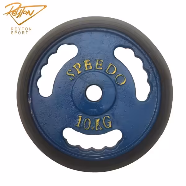 صفحه هالتر دور لاستیک 10 کیلویی خانگی