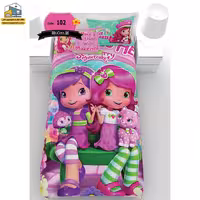 روتختی یک نفره گوزل سه بعدی دختر توت فرنگی مدل RSG102