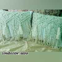 کوسن مکرومه