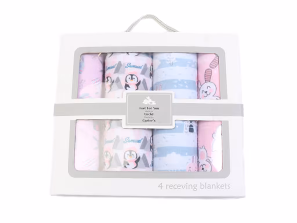 پک خشک کن 4 عددی نوزادی کارترز carters مدل جعبه ای