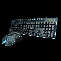 مشخصات   قیمت   خرید باندل موس و کیبورد گیمینگ رپو Rapoo V100S