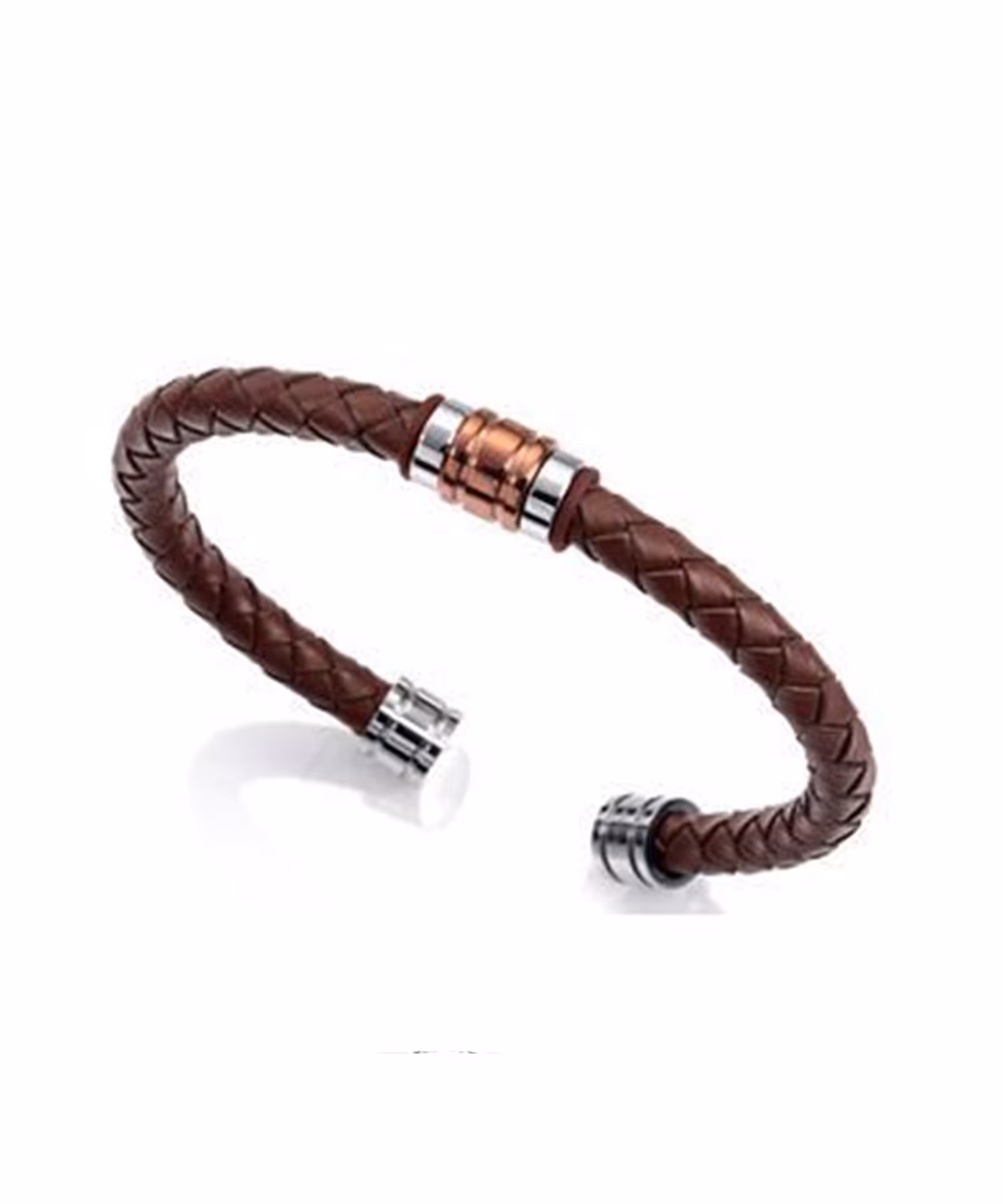 دستبند چرم مردانه و زنانه ویسروی, کد 6375P09011