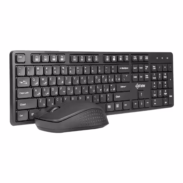 ماوس و کیبورد بی سیم فاطر مدل Fater CWN-5100B
