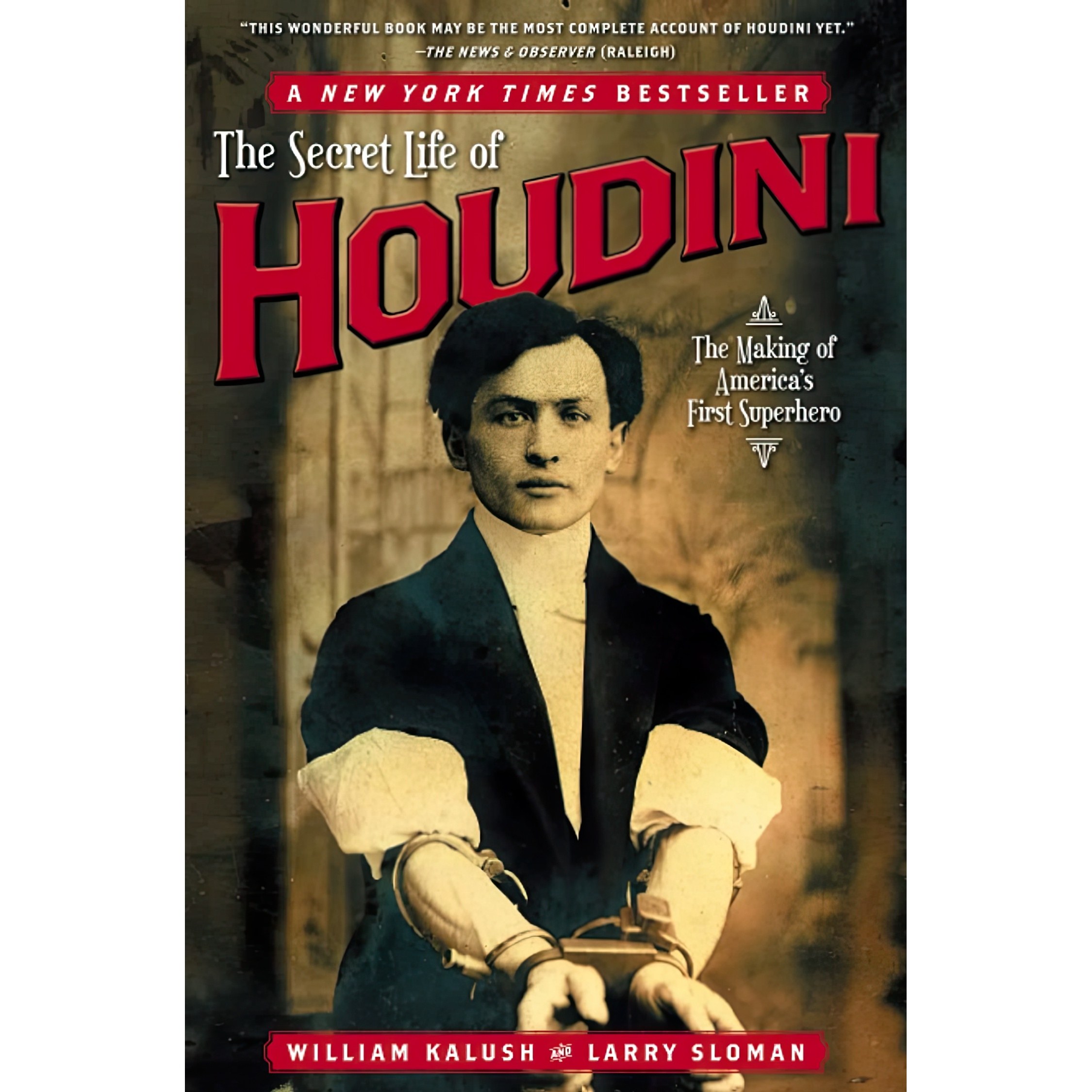 کتاب زبان اصلی The Secret Life of Houdini اثر William Kalush and Larry Sloman