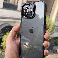 قاب گوشی موبایل آیفون استندی با محافظ لنز رینگی