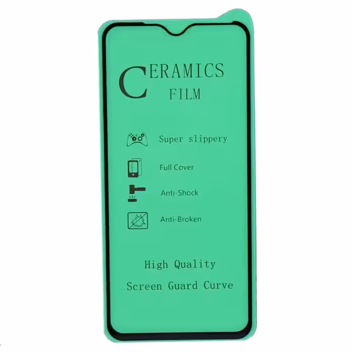 گلس سرامیکی A20 - A30 - A30 S - A50 - A50S - redmi note 7 - redmi 7 redmi 8 - 8a محافظ صفحه فول چسب LG Q60 K50