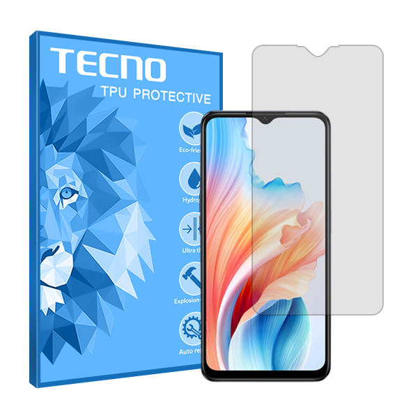 گلس اوپو Reno A مدل هیدروژلی شفاف برند تکنو کد S