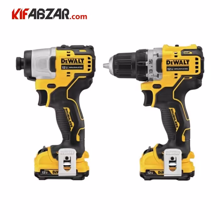 ست دریل و پیچبند شارژی 12 ولت دیوالت مدل DCK221F2