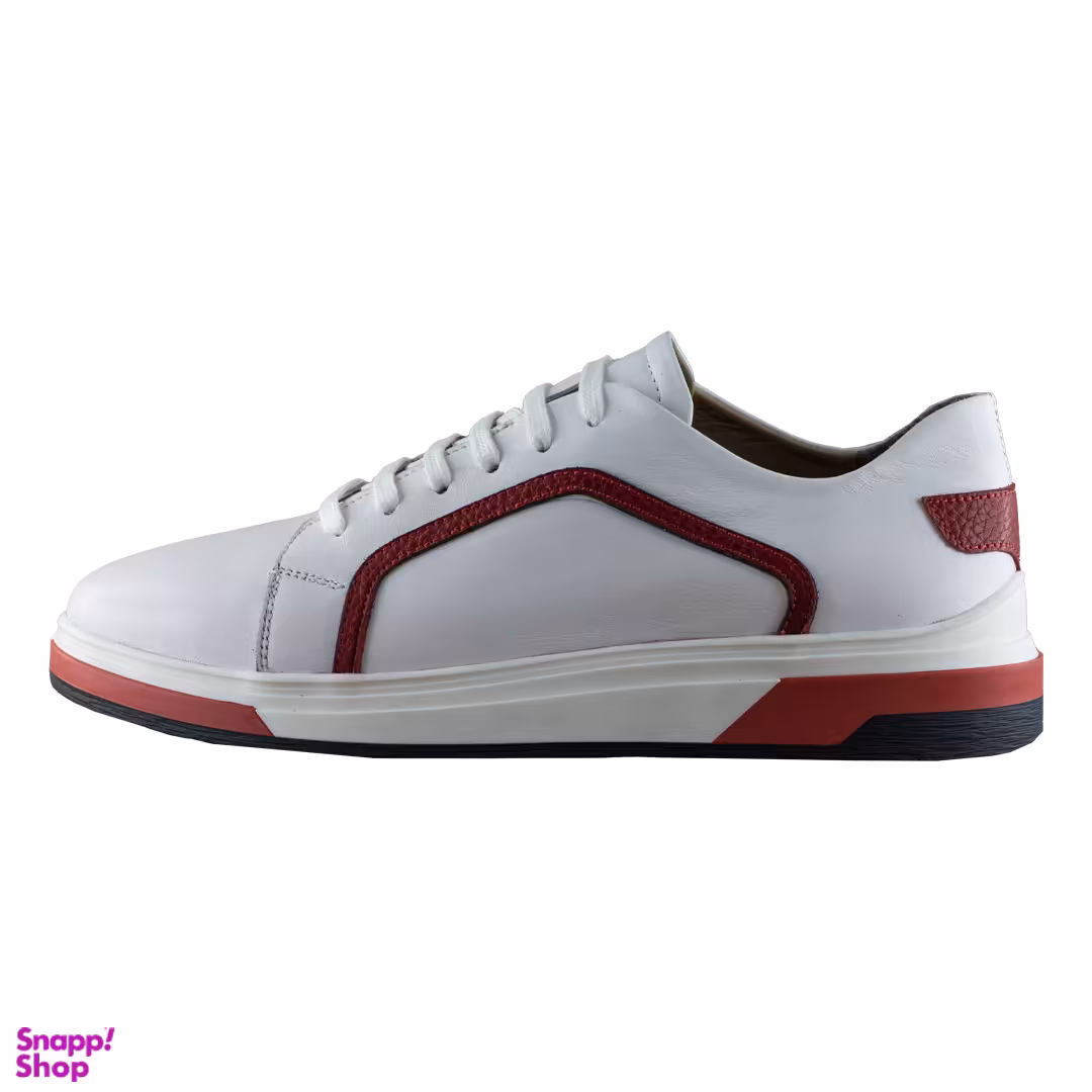 کفش اسپرت روزمره مردانه مدل R-518 رنگ سفید