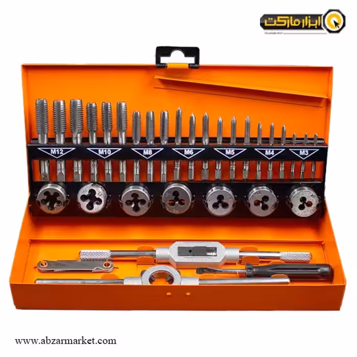 ست قلاویز دستی و حدیده موتا 32 عددی مدل MO304