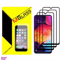 محافظ صفحه نمایش ام گلس مدل MGL-03 مناسب برای گوشی موبایل سامسونگ Galaxy A12 بسته سه عددی