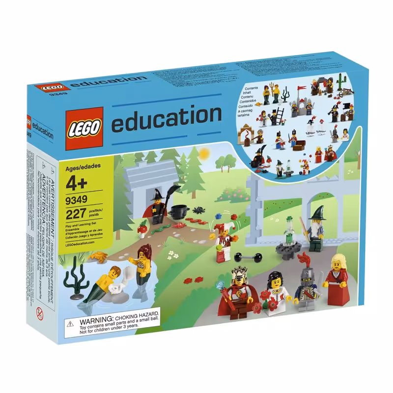 لگو آموزشی Fairytale and Historic Minifigure Set lego education 9349 led