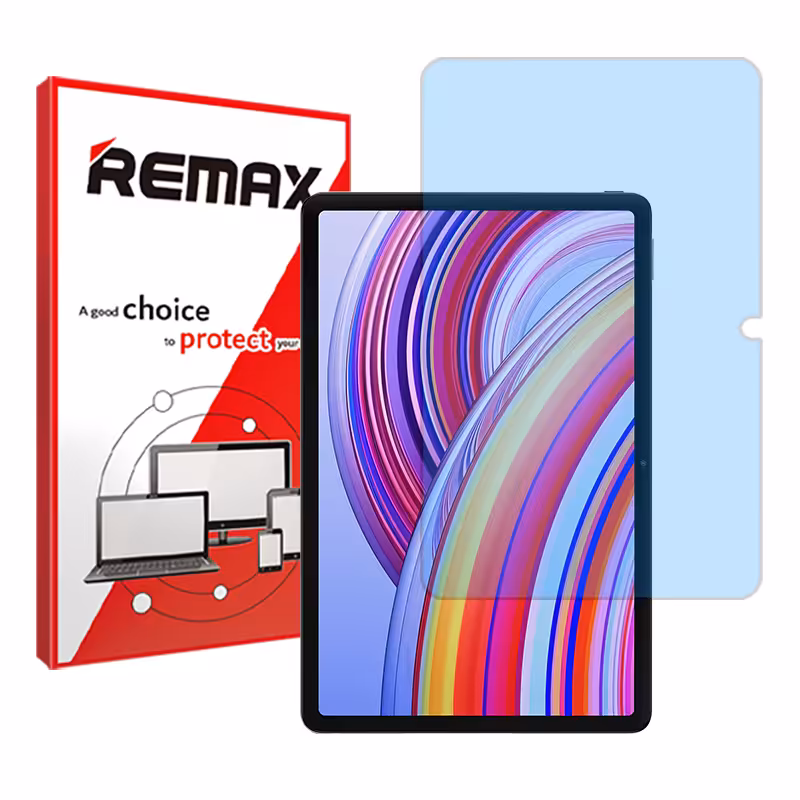 گلس تبلت شیائومی Redmi Pad Pro مدل نانو هیدروژل آنتی بلو برند ریمکس کد XL