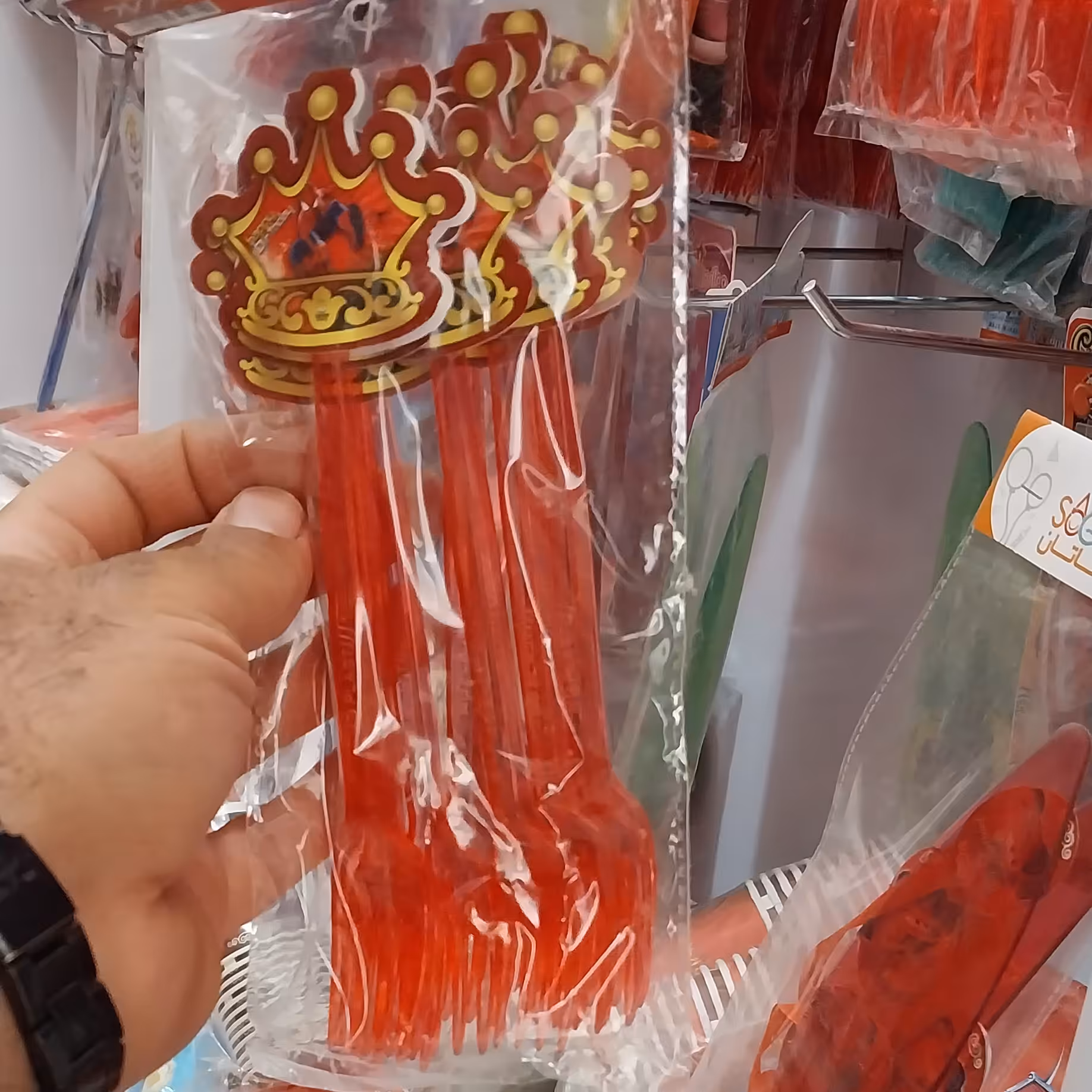 چنگال  10 عددی تم  تولد مرد عنکبوتی