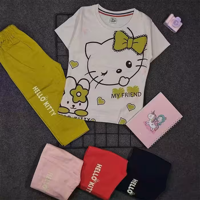 تیشرت شلوارک سایز 3 تا 8 سال