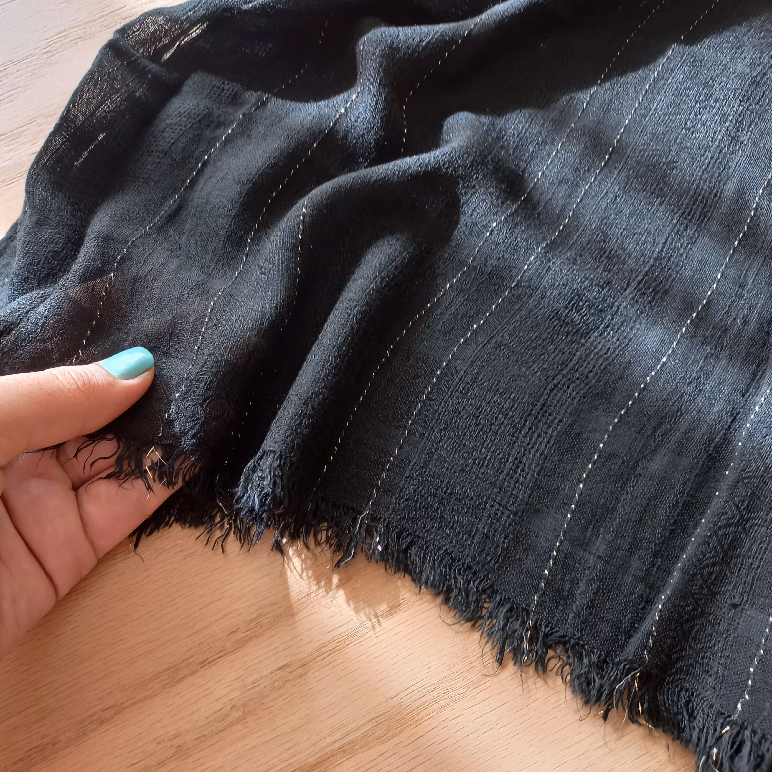 شال مشکی شیک