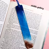 بوک مارک (نشانگر کتاب) رزینی طرح دریا