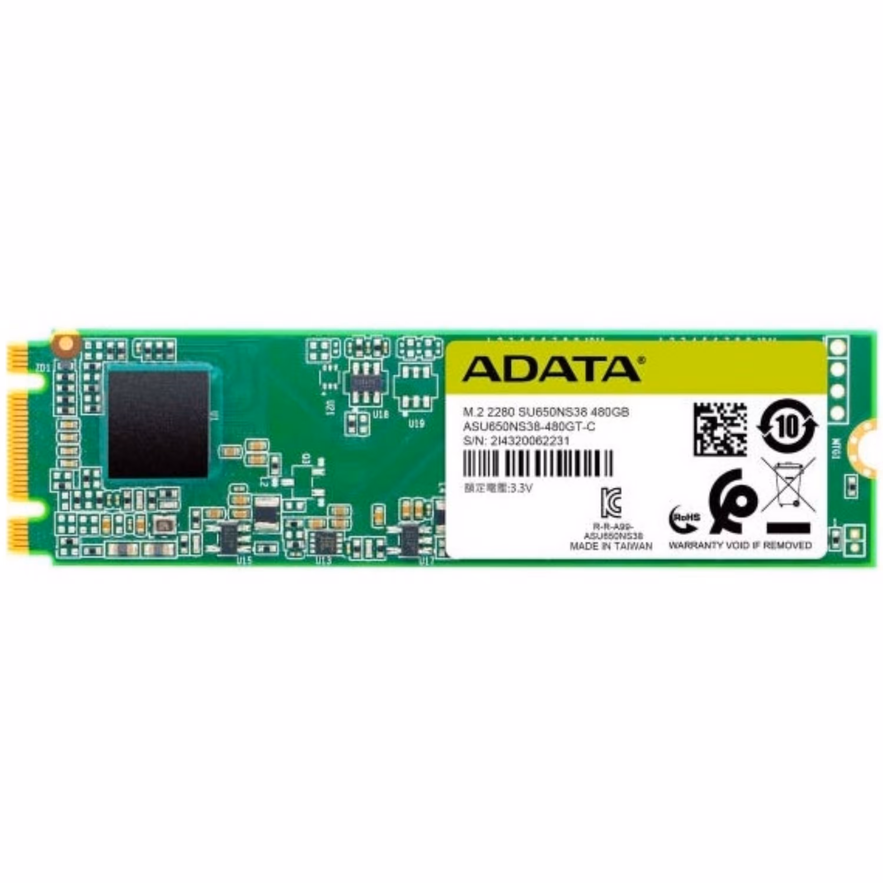 هارد SSD 120GB M2 ADATA SU650 گارانتی 36 ماهه