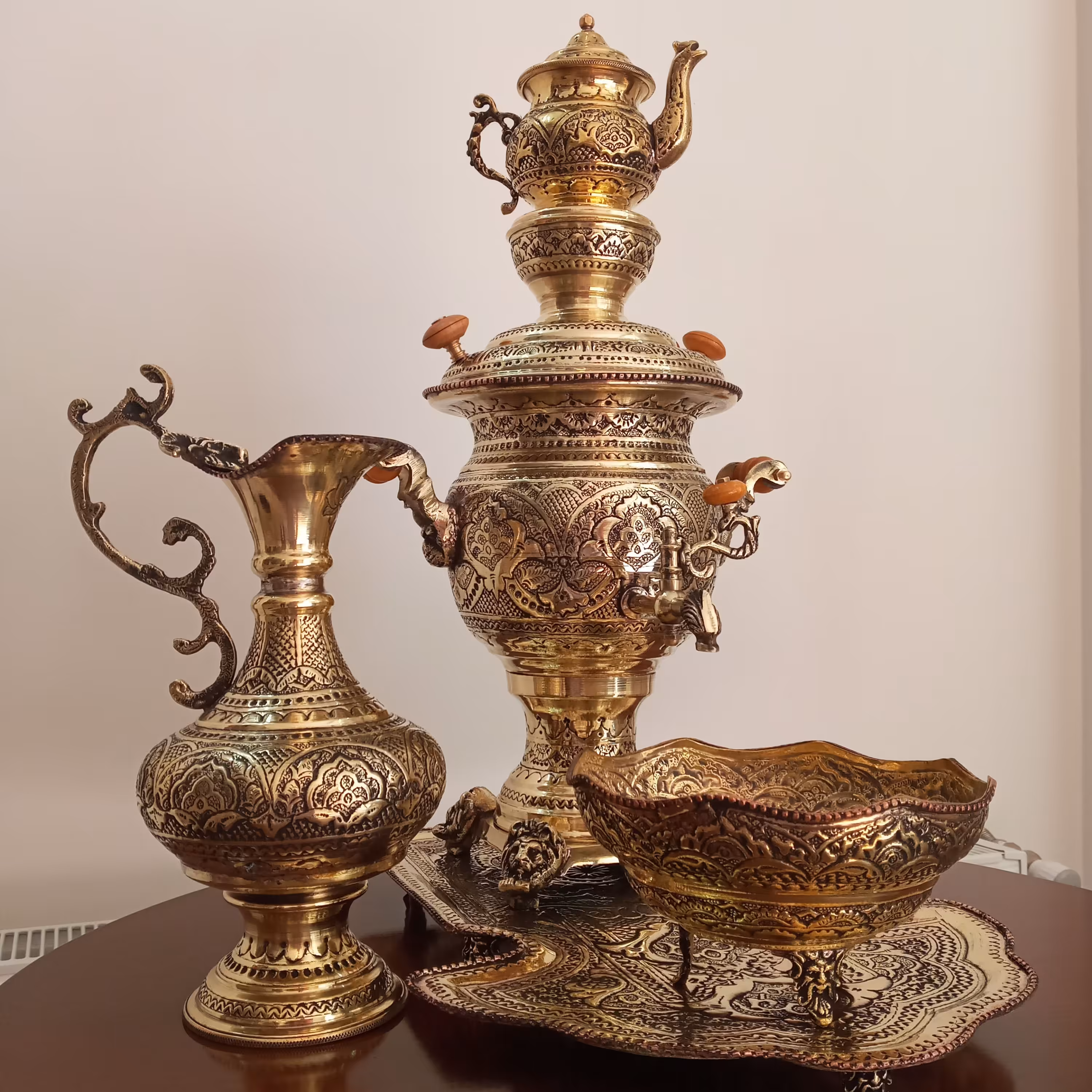 سماور زغالی تزئینی