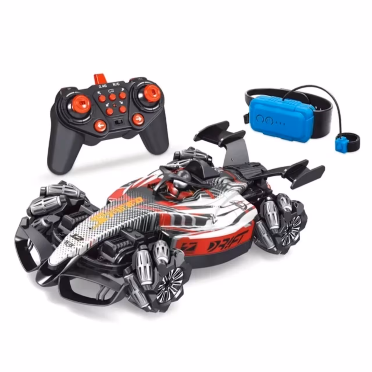 ماشین کنترلی فرمول یک چرخ کپسولی دودزا 