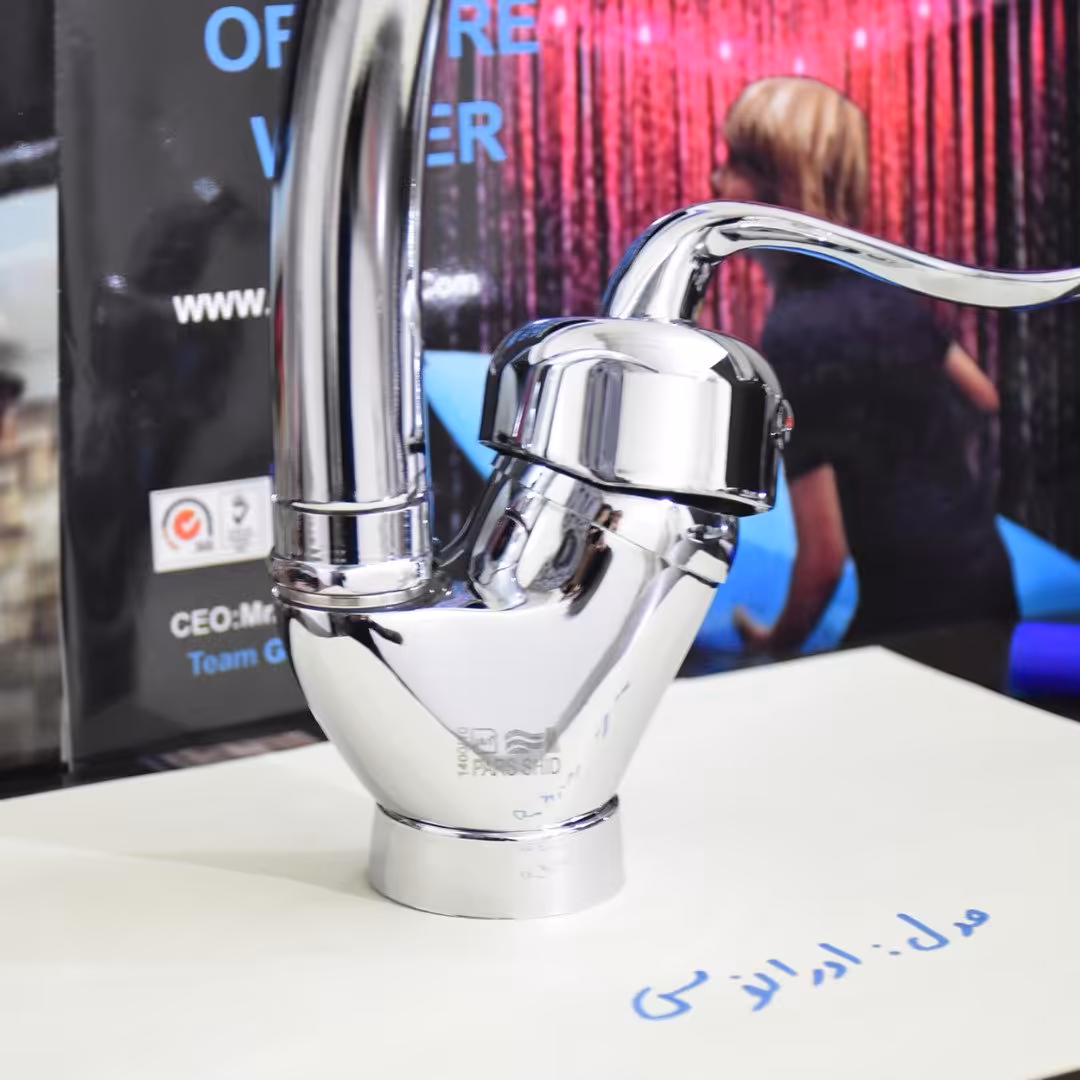 شیر ظرفشویی مدل اورانوس شیرآلات اهرمی پارس شید