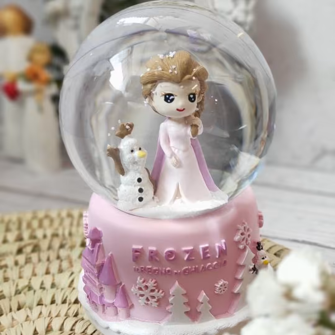 گوی متوسط چراغدار و موزیکال فروزن 