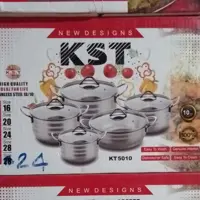 سرویس قابلمه استیل 10 پارچه kst