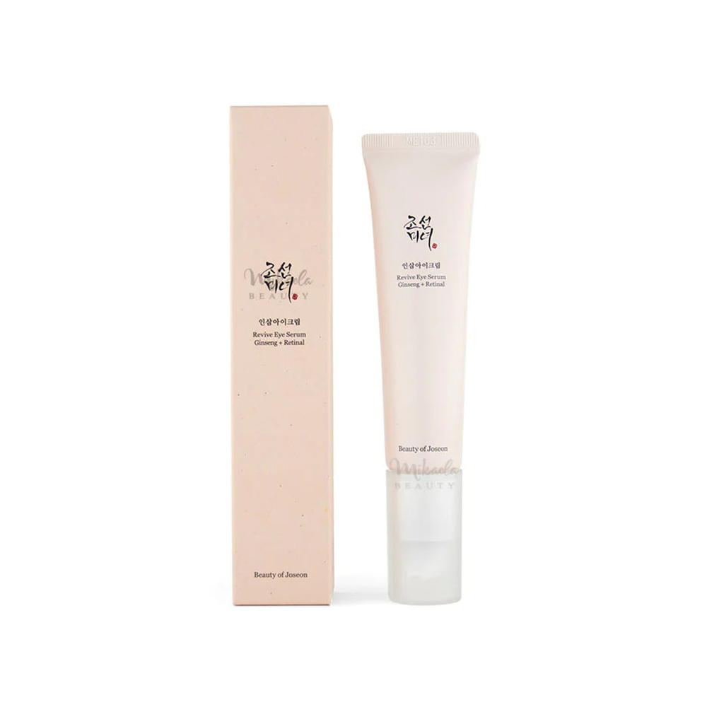 سرم آبرسان ضد چروک دور چشم بیوتی اف جوسان Beauty of Joseon revive eye serum ginseng retinal