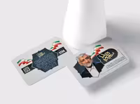 کارت ویزیت لایه باز انتخاباتی دکتر جلیلی | گرافیک با طعم تربچه