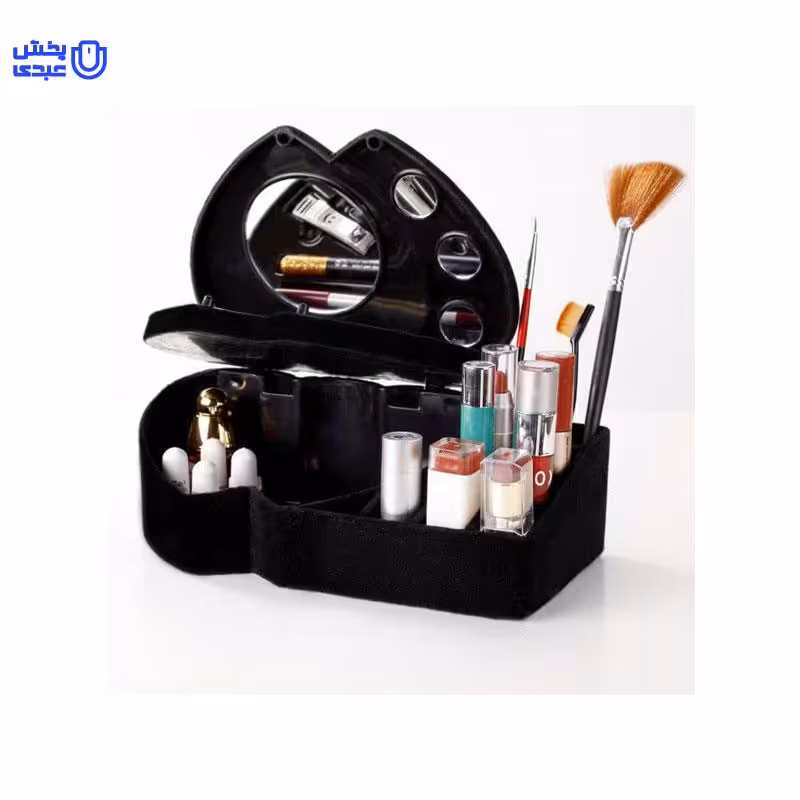 استند لوازم آرایش قلب مخمل