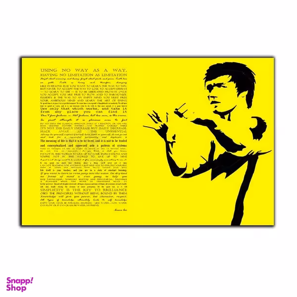 تابلو شاسی بکلیت طرح انگیزشی ورزشی بروسلی مدل SH-S7291