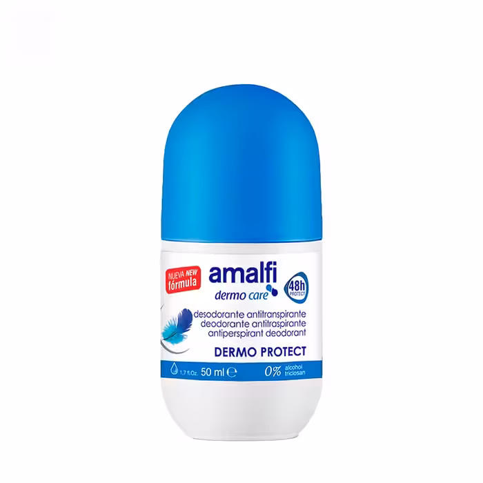 مام رول ضد تعریق آمالفی مدل Dermo Protect حجم 50 میلی لیتر